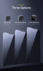 Kính cường lực Baseus 0.23mm curved-screen tempered glass screen protector with crack-resistant edges