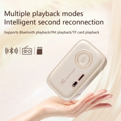 Loa Bluetooth NowGo Q12 Pro (Bluetooth v5.3, tích hợp đài Radio FM & TF Card)