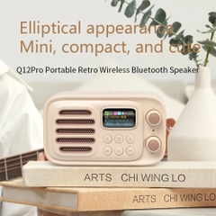 Loa Bluetooth NowGo Q12 Pro (Bluetooth v5.3, tích hợp đài Radio FM & TF Card)