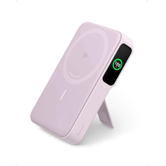 Pin Dự Phòng Từ Tính Kiêm Sạc Không Dây Qi2 1C ANKER Maggo A1654 10000mAh 27W (With Stand, Sạc Không Dây Chuẩn Qi2 15W, Smart Digital Display, Wireless PowerIQ)