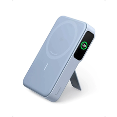 Pin Dự Phòng Từ Tính Kiêm Sạc Không Dây Qi2 1C ANKER Maggo A1654 10000mAh 27W (With Stand, Sạc Không Dây Chuẩn Qi2 15W, Smart Digital Display, Wireless PowerIQ)