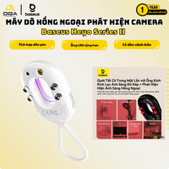 Máy Dò Hồng Ngoại Phát Hiện Camera Baseus Heyo Series II Camera Detector