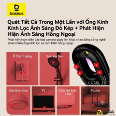 Máy Dò Hồng Ngoại Phát Hiện Camera Baseus Heyo Series II Camera Detector