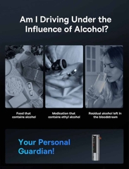 Máy đo nồng độ cồn tự động Baseus SafeJourney Pro Series Breathalyzer (màn hình LED USB)