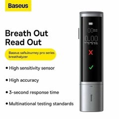 Máy đo nồng độ cồn tự động Baseus SafeJourney Pro Series Breathalyzer (màn hình LED USB)