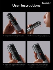 Máy đo nồng độ cồn tự động Baseus SafeJourney Pro Series Breathalyzer (màn hình LED USB)