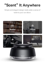 Máy Khuếch Tán Nước Hoa Baseus Lingering Garden Tap-Control Car Aromatherapy Diffuser