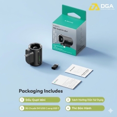 Mô đun quạt tốc độ cao dùng thêm cho pin dự phòng AECOOLY Air Mate (17000RPM, 4-Speed Level Adjustment)