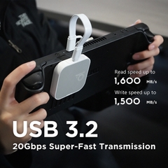 Ổ cứng di động SSD DATO ARES Q3 có magsafe tốc độ 1600MB/s