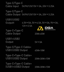 Pin sạc dự phòng 65W 20000mAh công suất cao Baseus Elf Digital Display Fast Charging Power Bank