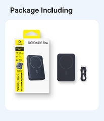 Pin Dự Phòng Không Dây Baseus EnerFill FM11 10000mAh 30W (1*Type-C port, NTC Cooling System, 15W Wireless Charging)