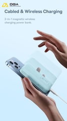 Pin Sạc Dự Phòng Không Dây Sạc Nhanh 20W Tích Hợp Nam Châm Baseus Magnetic Wireless Charging Power bank 10000mAh (With Baseus Xiaobai series Cable Type-C to Type-C 60W(20V/3A) 50cm)