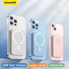 Pin Sạc Dự Phòng Không Dây Sạc Nhanh 20W Tích Hợp Nam Châm Baseus Magnetic Wireless Charging Power bank 10000mAh (With Baseus Xiaobai series Cable Type-C to Type-C 60W(20V/3A) 50cm)