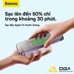 Pin Sạc Dự Phòng Không Dây Tích Hợp Nam Châm Baseus Magnetic Wireless Charging Power bank 20000mAh 20W