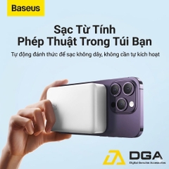 Pin Sạc Dự Phòng Không Dây Tích Hợp Nam Châm Baseus Magnetic Wireless Charging Power bank 20000mAh 20W