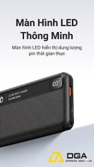 Pin Dự Phòng USAMS CD263 10000mAh 22.5W (1*Type-C + 1*USB-A port, Digital Display)