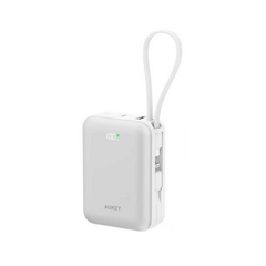 Pin Dự Phòng AUKEY PB-Y92L 20000mAh 35W (CCC / 3C Certification, 1*Type-C + 1*USB-A + 1*Type-C + Lightning Built-in Cable, Digital Display)