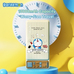 Pin Sạc Dự Phòng ROCK SPACE Doraemon P98 Fast Charging (10000mAh, 20W, Doraemon Authentic Licensed)
