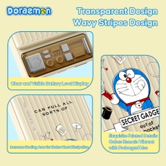 Pin Sạc Dự Phòng ROCK SPACE Doraemon P98 Fast Charging (10000mAh, 20W, Doraemon Authentic Licensed)