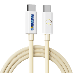 Cáp Sạc Nhanh Cho iPhone 14/15 Series ROCK Doraemon Fast Charging Cable (1M, 100W/6A, Doraemon Authentic Licensed)