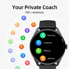 Đồng hồ thông minh QCY GT Xiaomi đo sức khỏe, huyết áp, nhịp tim