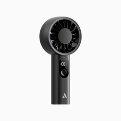 Quạt Cầm Tay AECOOLY Halo 03 5W (2000mAh, 10.5H, 6000RPM, 5 Adjustable Speeds, 6m/s, Digital Display)