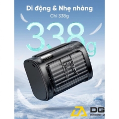Quạt Đeo Thắt Lưng / Để Bàn AECOOLY High Velocity UH01 (6000mAh, 14.5H, 5 Wind Speeds)