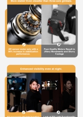 Gimbal chống rung Mini Rtako L08 Mini Anti-shake Gimbal