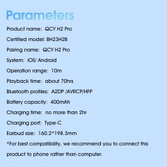 Tai nghe không dây QCY XIAOMI H2 Pro