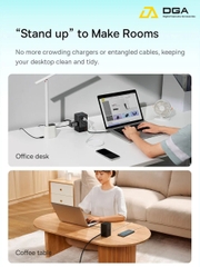 Sạc Nhanh 65W Tích Hợp Dây Nguồn Nối Dài Baseus Power Combo Digital Power Strip
