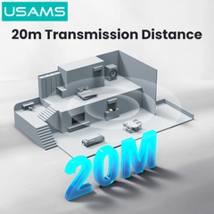 USB Bluetooth USAMS – ZB321 USB BT Adapter 5.1 Version ( Black )