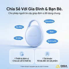 Tag Định Vị Vention KQX Tương Thích Apple Find My & Android, Pin >1 Năm