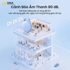 Tag Định Vị Vention KQX Tương Thích Apple Find My & Android, Pin >1 Năm