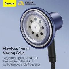 Tai nghe có dây Baseus Encok H19 AUX 3.5mm Wired Earphone