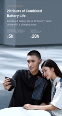 Tai nghe không dây Bluetooth True Wireless Baseus Bowie Series E8 TWS