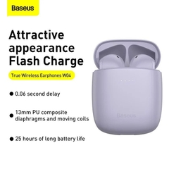Tai Nghe Bluetooth Baseus Encok True Wireless Earphones W04/ W04 Pro TWS Gen 2 Wireless Charger, New Model 2022