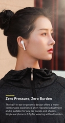 Tai Nghe Bluetooth Baseus Encok True Wireless Earphones W04/ W04 Pro TWS Gen 2 Wireless Charger, New Model 2022