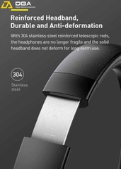 Tai nghe chụp tai không dây cao cấp Baseus Encok Wireless headphone D02 Pro