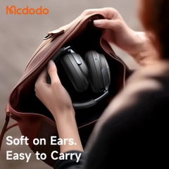 Tai Nghe Chụp Tai Không Dây MCDODO T02 series HP-142 (Bluetooth v5.4, 56H, ANC, 40mm super-magnetic diaphragm, with USB-C Audio Port, Powerful Bass)