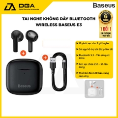 Tai nghe True Wireless Baseus True Wireless Earphones Bowie E3
