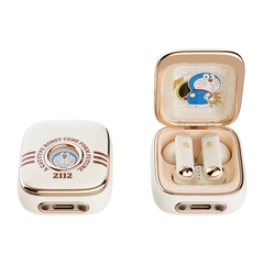 Tai Nghe Không Dây ROCK SPACE Doraemon Retro Style TWS Earphones (Pass Loop, Doraemon Authentic Licensed)