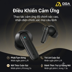 Tai Nghe Bluetooth TWS USAMS Echo E05 (Bluetooth v6.0, 3.5H, 3D Surround Stereo Sound, Low latency)