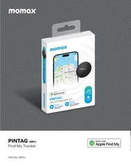 Thiết bị định vị, tìm đồ, chống mất, đạt chứng chỉ Find my Apple – Momax Pin tag BR5 chống mất đồ,  hành lý thất lạc