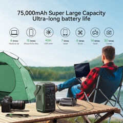 Trạm sạc dự phòng di động Joyroom PBF10 dung lượng 75000mAh sạc nhanh 100W tích hợp đèn