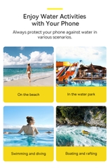 Túi Chống Nước Điện Thoại Baseus Cylinder Slide-cover Waterproof Bag Pro IPX8