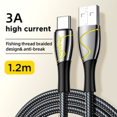 Cáp sạc Joyroom S-1230K6 Mermaid series Lightning 2.4A data cable 1.2m-black