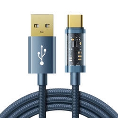 Cáp sạc Joyroom S-UC027A12 USB-A to Type-C 3A Data Cable 1.2m-Black