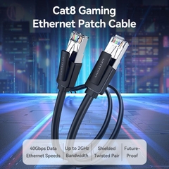 Cáp Mạng Tốc Độ Cao SFTP Cat8 VENTION IKK (40Gbps/2000MHz)