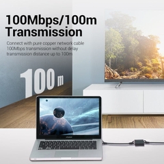Bộ Chia Mạng RJ45 1 to 2 Vention IPT (100Mbps)