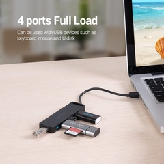 Hub Mở Rộng Kết Nối Đa Năng VENTION CHM (USB2.0 to USB2.0*4, with Power Supply)